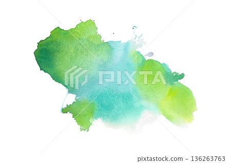 watercolor style ink stain texture abstract backdrop design 136263763