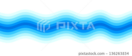 abstract and clean flowing wavy line blue banner design abstract and clean flowing wavy line blue banner design 136263834