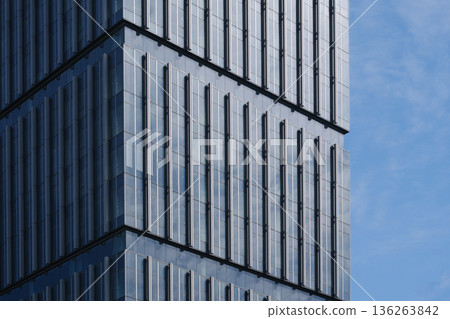 抽象建築結構的圖案背景素材 136263842