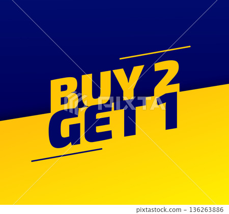 modern buy two get one free background shop and save now 136263886