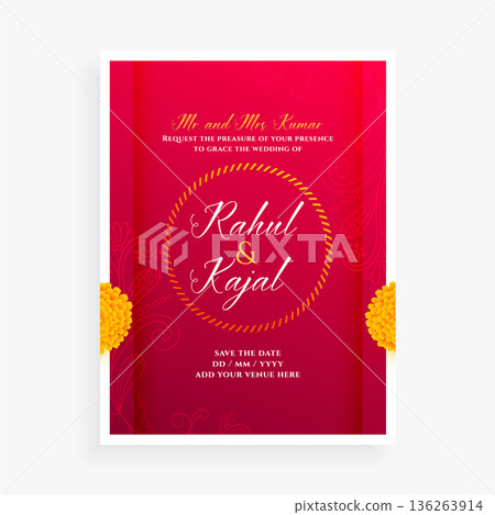 stylish indian wedding event card template save the date stylish indian wedding event card template save the date 136263914