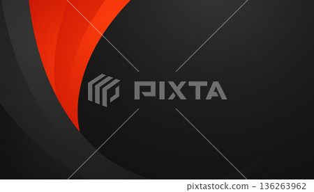 dark black and red abstract business background with empty space dark black and red abstract business background with empty space 136263962