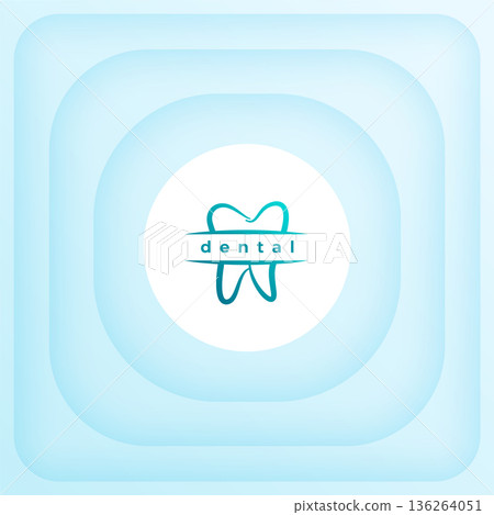 dentistry dental tooth care logo sign template 136264051