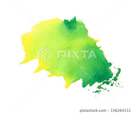 yellow and green watercolor stain texture background design yellow and green watercolor stain texture background design 136264131