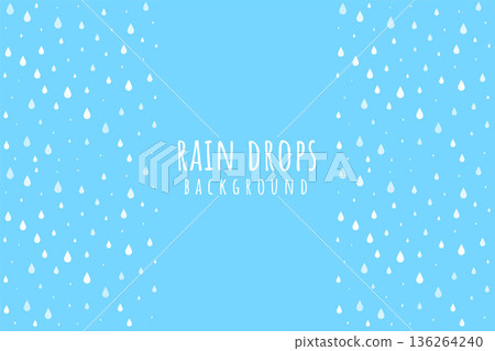 monsoon weather rainy drip-drop backdrop design 136264240