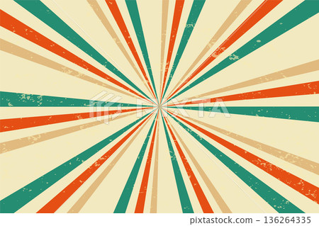 abstract radial pattern background in vintage style abstract radial pattern background in vintage style 136264335