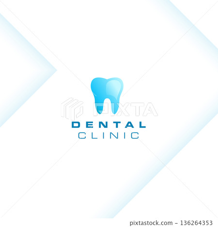 professional dental clinic teeth logo sign template 136264353