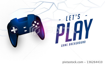 electronic remote controller background for virtual game play 136264410