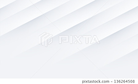 minimal white layered neumorphic blank banner with soft shadow 136264508