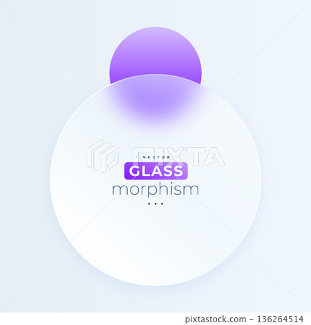glass morphism geometric background for modern info card glass morphism geometric background for modern info card 136264514