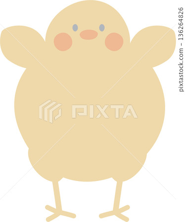 happy easter festival with chick element, pastel color, flat png illustration cartoon character happy easter festival with chick element, pastel color, flat png illustration cartoon character 136264826