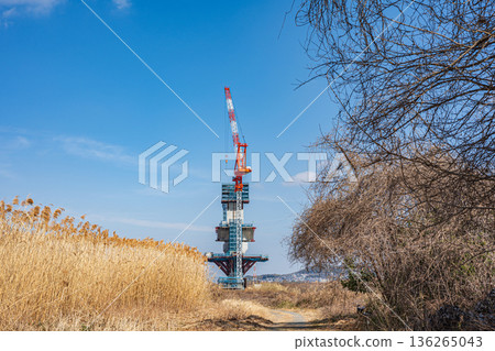 Shin-Meishin Expressway Construction Work, Takatsuki City, Osaka Prefecture 136265043