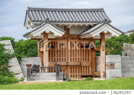 Ako Castle Ninomaru Nishichumon Gate Ako Castle Ninomaru Nishichumon Gate 136265293