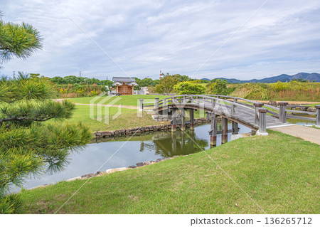 赤穗城二之丸庭園景色 136265712