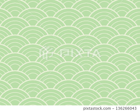 Japanese pattern _ Seigaiha background material _ 01 Japanese pattern _ Seigaiha background material _ 01 136266043