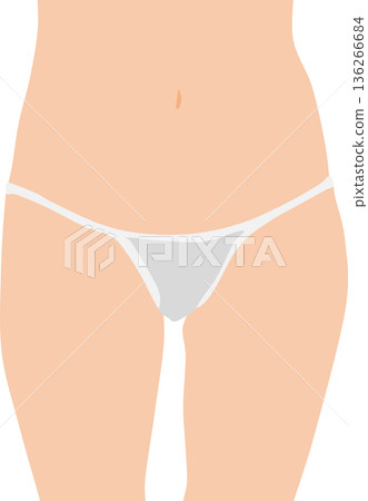 成功節食的女人的插圖 136266684