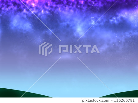 Fantastic grassland background Fantastic grassland background 136266791