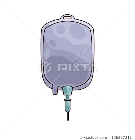 Illustration of IV drip 136267311