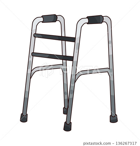 Illustration of walker 136267317