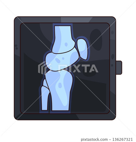 Illustration of X Ray 136267321