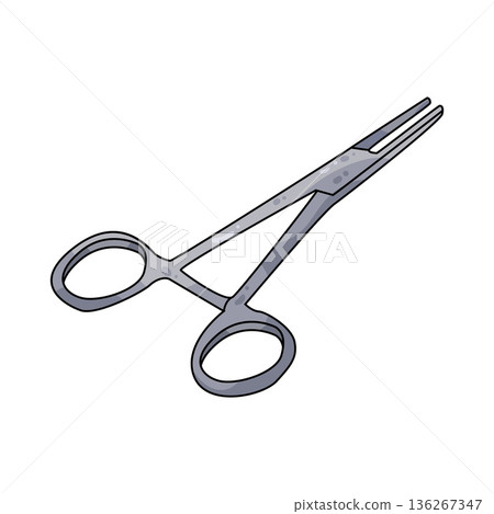 Illustration of Forceps Illustration of Forceps 136267347