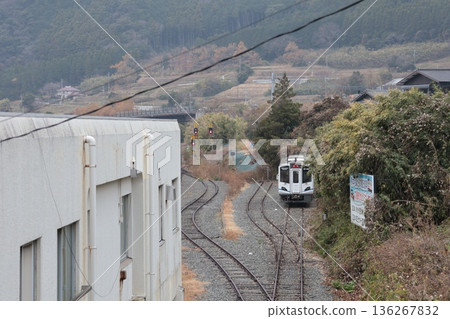 南亞莊鐵道高森線列車停靠立野站 136267832