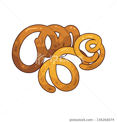 Illustration of Curly fries 136268074