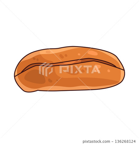 Illustration of hotdog Illustration of hotdog 136268124