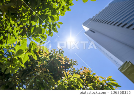 Urban landscape of Meguro Ward, Tokyo - Nakameguro Station 136268335