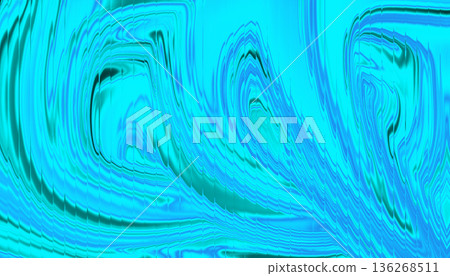 Vibrant Cyan Blue Abstract Liquid Swirl Background Vibrant Cyan Blue Abstract Liquid Swirl Background 136268511