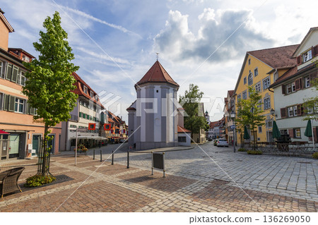 The square and Spital Church 136269050