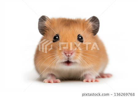 Cute hamster with adorable eyes and fluffy fur, perfect for pet lovers and animal enthusiasts Cute hamster with adorable eyes and fluffy fur, perfect for pet lovers and animal enthusiasts 136269768
