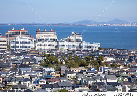 A residential area facing the sea in Fukuoka City A residential area facing the sea in Fukuoka City 136270012