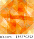Geometric Orange Abstract Background 136270252