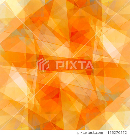 Geometric Orange Abstract Background Geometric Orange Abstract Background 136270252