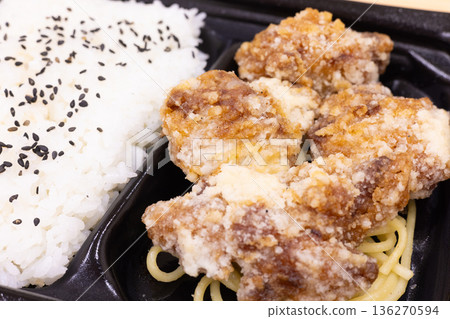 美味雞龍田炸便當盒 136270594