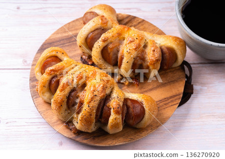 法蘭克福麵包 136270920