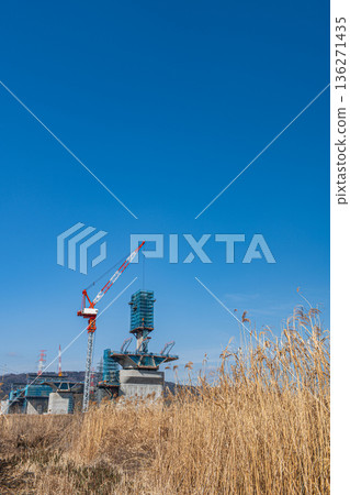 Shin-Meishin Expressway Construction Work, Takatsuki City, Osaka Prefecture 136271435