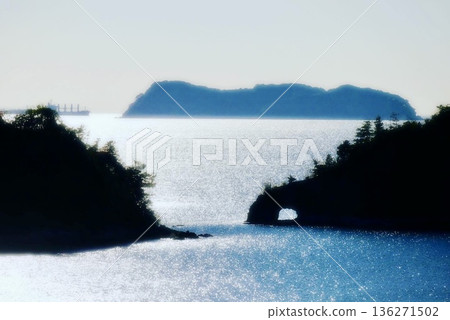 Cape Yuhi with its beautiful, sparkling water reflections Cape Yuhi with its beautiful, sparkling water reflections 136271502