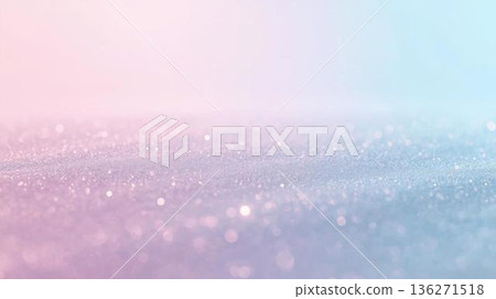 Pink x sky blue pastel gradation shining sand texture background 136271518