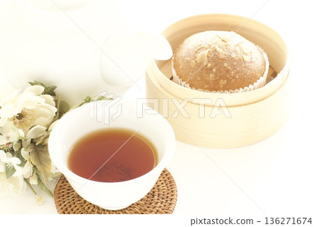 竹蒸籠裡的馬來茶 136271674