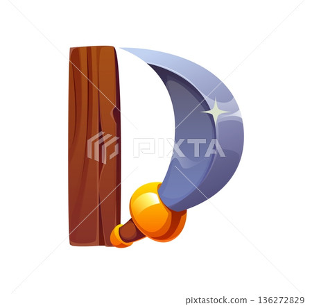 Pirate font or Caribbean corsair typeface letter D for cartoon piracy english alphabet, vector type. Pirate sword sabers or corsair sailor dagger blades in letter D shape for Medieval pirate font ABC Pirate font or Caribbean corsair typeface letter D for cartoon piracy english alphabet, vector type. Pirate sword sabers or corsair sailor dagger blades in letter D shape for Medieval pirate font ABC 136272829