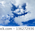與雲彩的藍天 136272936