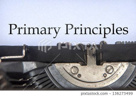 Primary principles visual expressing core priorities hierarchy of values and foundational governance concepts. Primary principles visual expressing core priorities hierarchy of values and foundational governance concepts. 136273499
