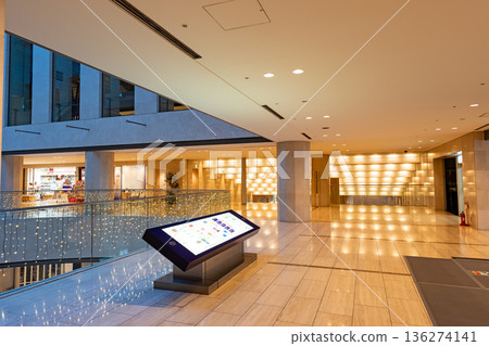 The stylish interior of Tokyo Opera City in Nishi-Shinjuku, Shinjuku Ward, Tokyo The stylish interior of Tokyo Opera City in Nishi-Shinjuku, Shinjuku Ward, Tokyo 136274141
