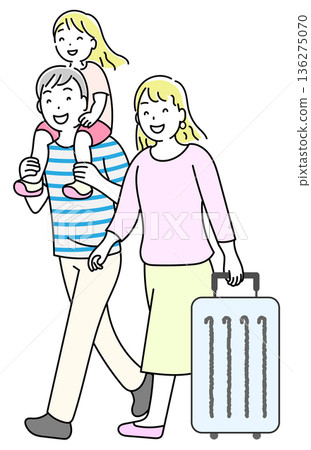 繼續旅行的家庭 136275070