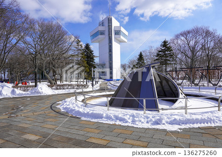 冬日苫小牧市綠丘公園展望台 136275260