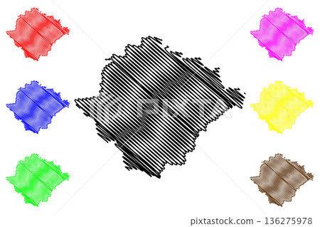 Bruck-Murzzuschlag district (Republic of Austria or osterreich, Styria, Steiermark or stajerska state) map vector illustration, scribble sketch Bezirk Bruck-Murzzuschlag map Bruck-Murzzuschlag district (Republic of Austria or osterreich, Styria, Steiermark or stajerska state) map vector illustration, scribble sketch Bezirk Bruck-Murzzuschlag map 136275978