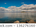 Calm Lake Horizon 136276160