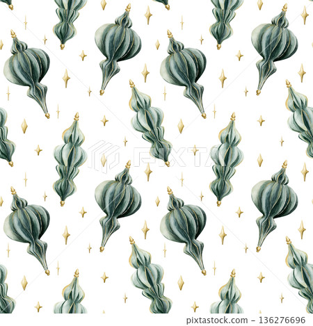 Hanging decorations turquoise sage blue green paper or wooden lanterns seamless pattern. Watercolor hand painted illustration isolated on white background for Ramadan design Muslim holiday Eid Mubarak Hanging decorations turquoise sage blue green paper or wooden lanterns seamless pattern. Watercolor hand painted illustration isolated on white background for Ramadan design Muslim holiday Eid Mubarak 136276696